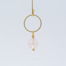 Lade das Bild in den Galerie-Viewer, Rosenquarz, Maschenmarkierer